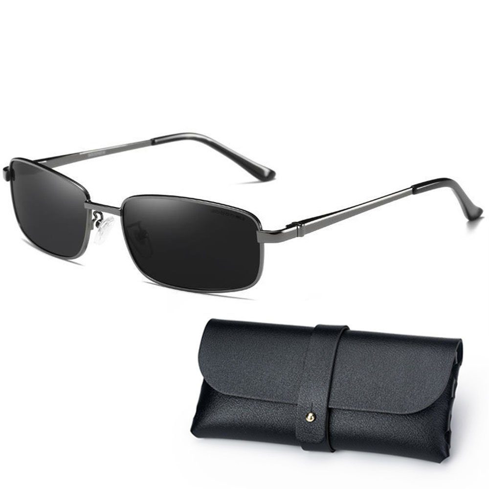 Dekorative Sonnenbrille Sonnenbrille,Damen Herren  -Pilotenbrille,Polarisiert UV-Schutz