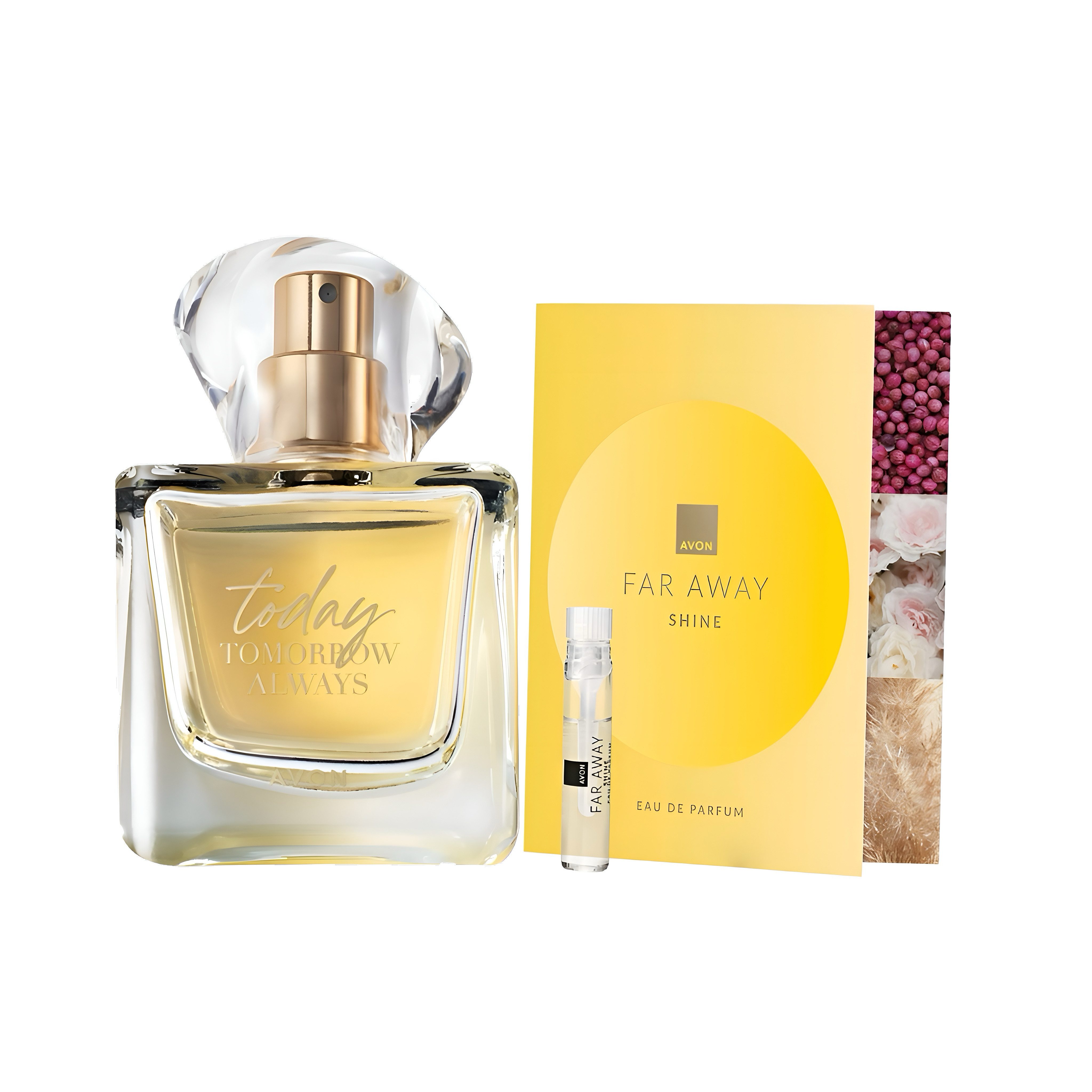 AVON Cosmetics Парфюми TTA TODAY Serie – Wählbare Duft- und Pflegeprodukte, 1-tlg., Zeitloser Duft mit Sandelholz und floraler Wärme