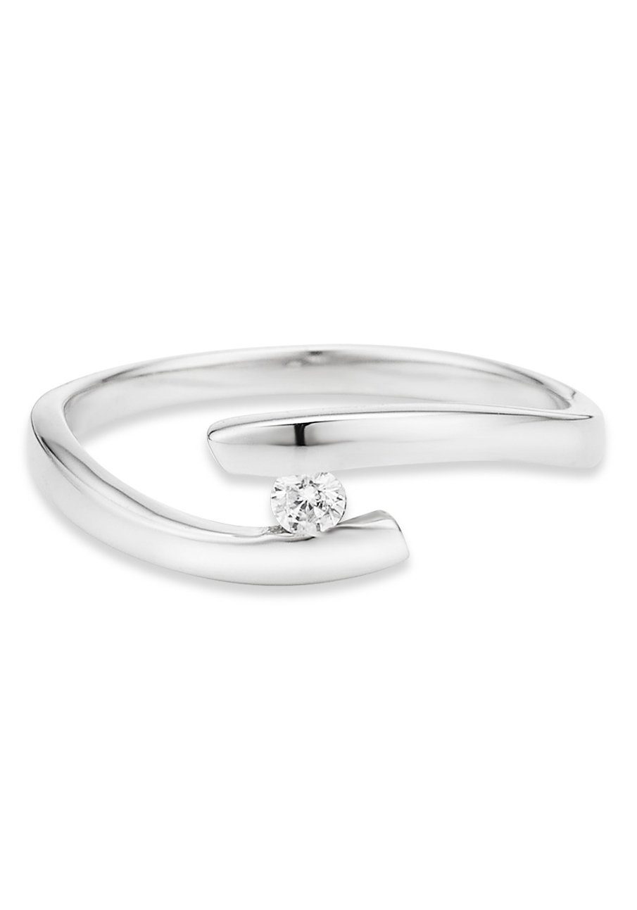 Bruno Banani Fingerring Schmuck Geschenk Silber 925 Damenring, mit Zirkonia (synth)