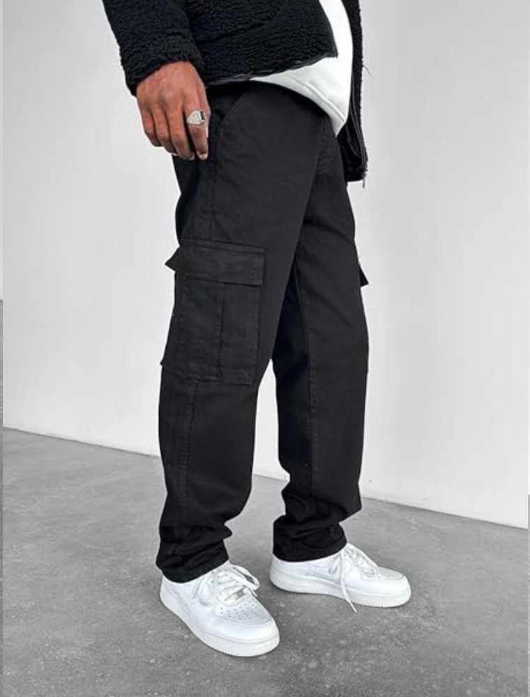 Megaman Jeans Cargohose Megaman Herren Cargo Hose Baumwolle Trousers