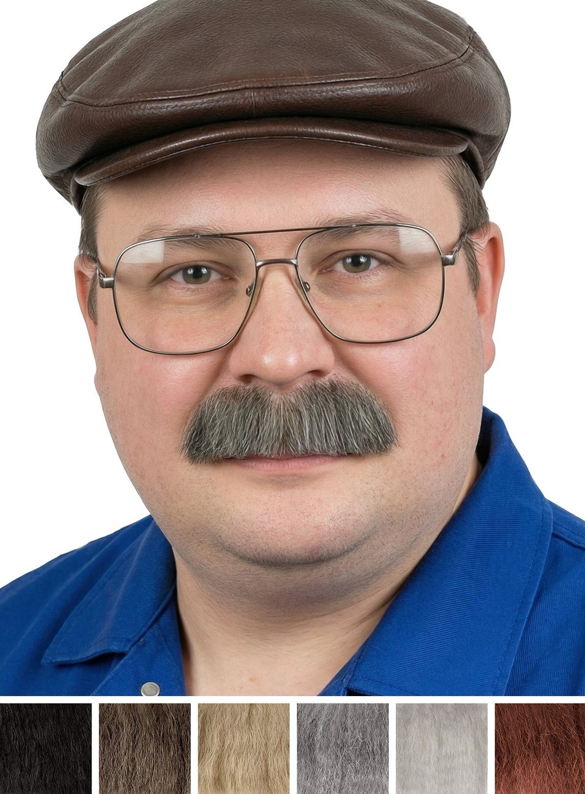 Kostüm Dicker Schnurrbart – 6 Farben