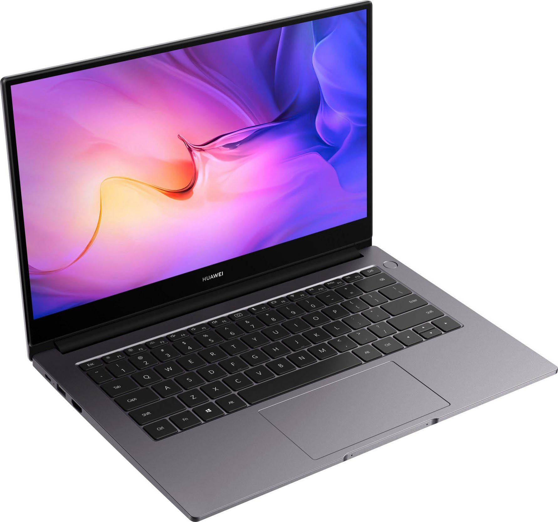 Huawei MateBook D14 2022 Notebook SSD) Zoll, 1155G7, i5 (35,56 Intel 512 Graphics, Iris® Core cm/14 GB Xᵉ