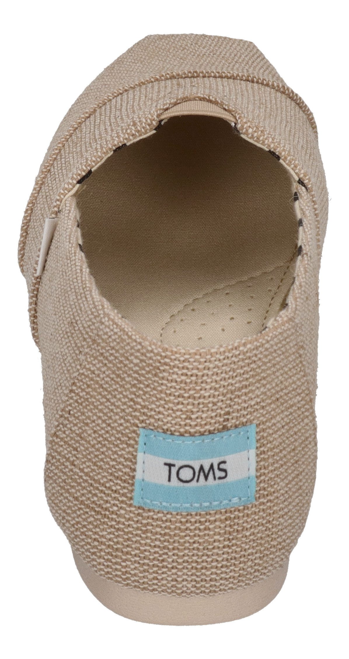 TOMS ALPARGATA Espadrille Natural Undyed Heritage Canvas