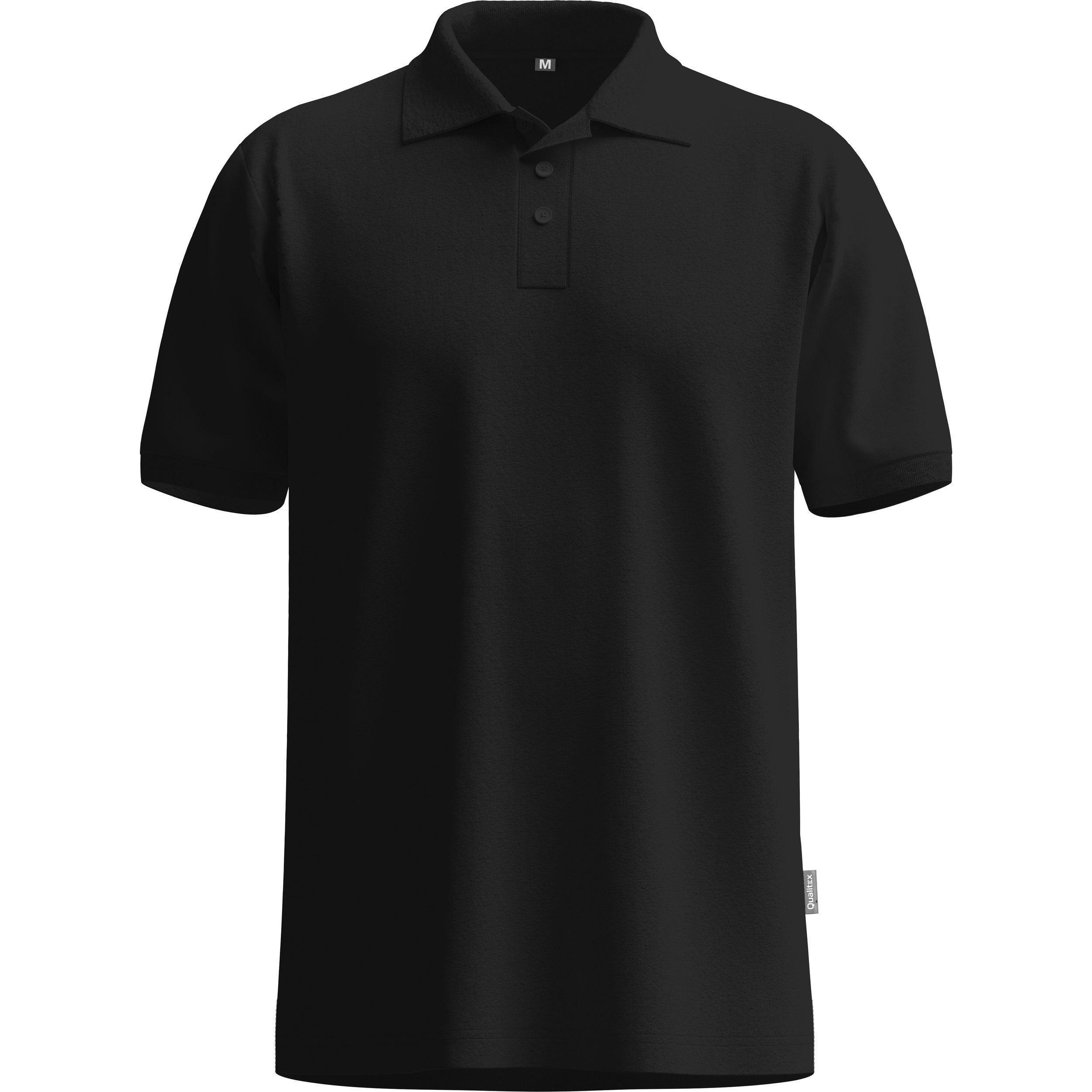 Qualitex Workwear Poloshirt Poloshirt Herren Kurzarm – atmungsaktiv & nachhaltig Polo Shirt (1-tlg) Herren Poloshirt kurzarm aus Tencel – bequem, robust & vielseitig