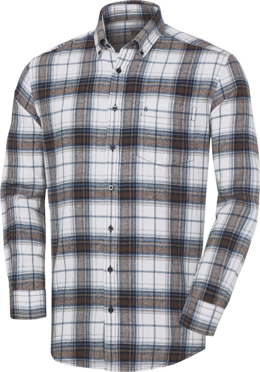 Flanellhemd beidseitig aufgeraut für kaschmirweichen Griff, natürliche Temp günstig online kaufen