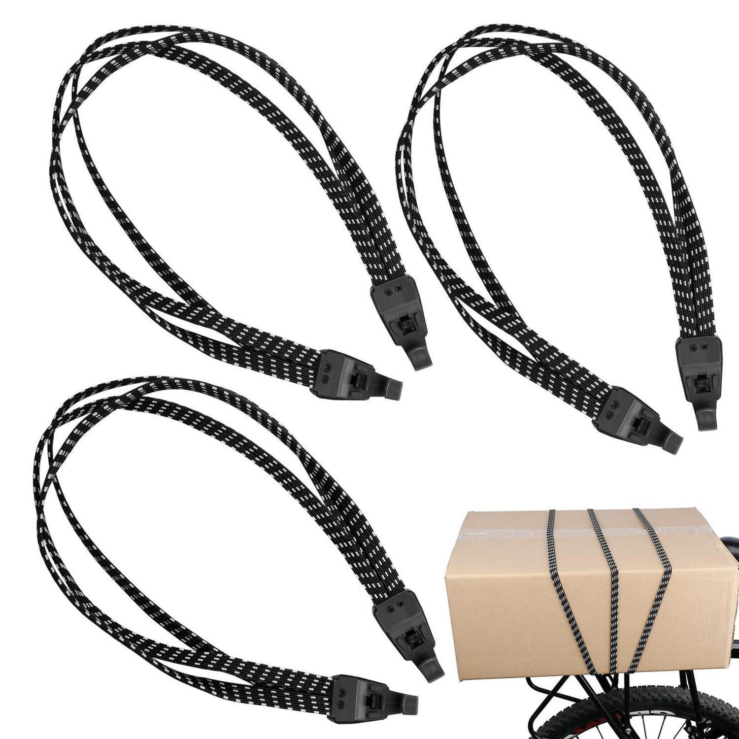 LuxusKollektion Spanngurt Spanngurt Gepäck 75cm Haken 3er-Set (3-St)