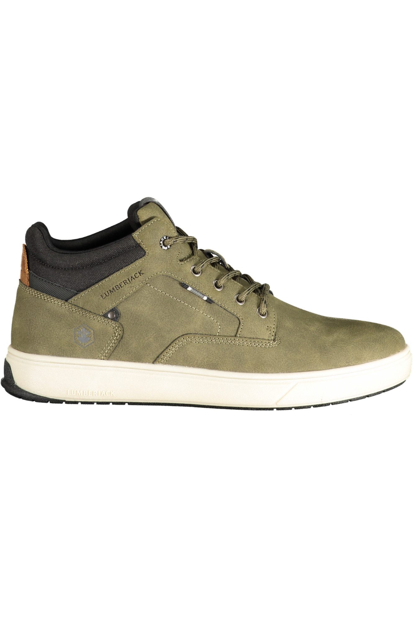 LUMBERJACK Sneaker Stylischer Herrensportschuh in Grün mit