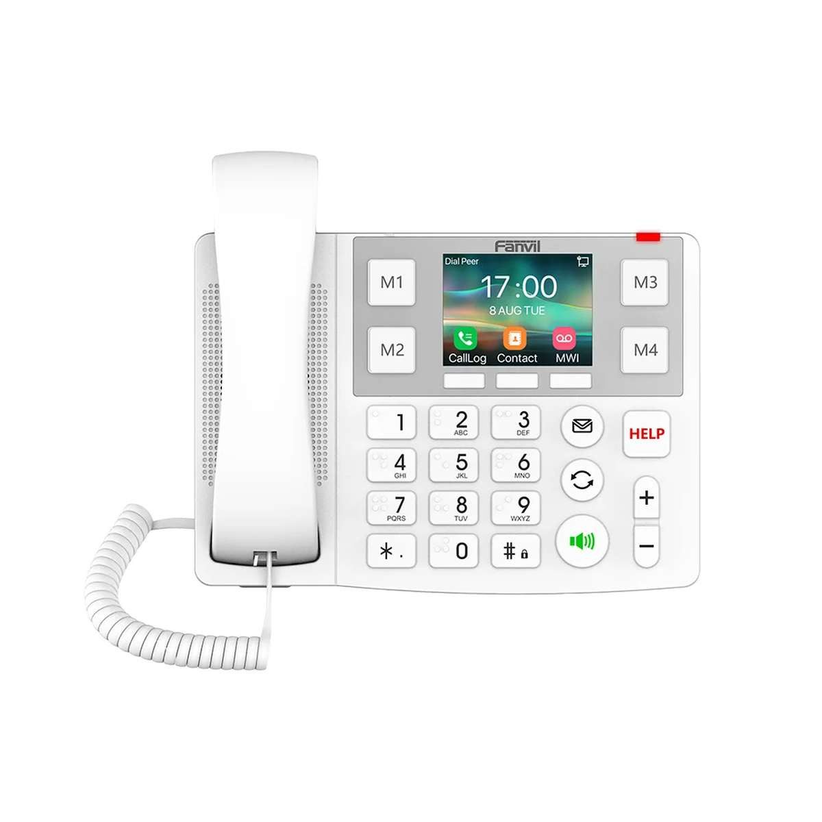 Fanvil Fanvil X305 IP-Telefon Weiß 2 Zeilen LCD WLAN Kabelgebundenes Telefon
