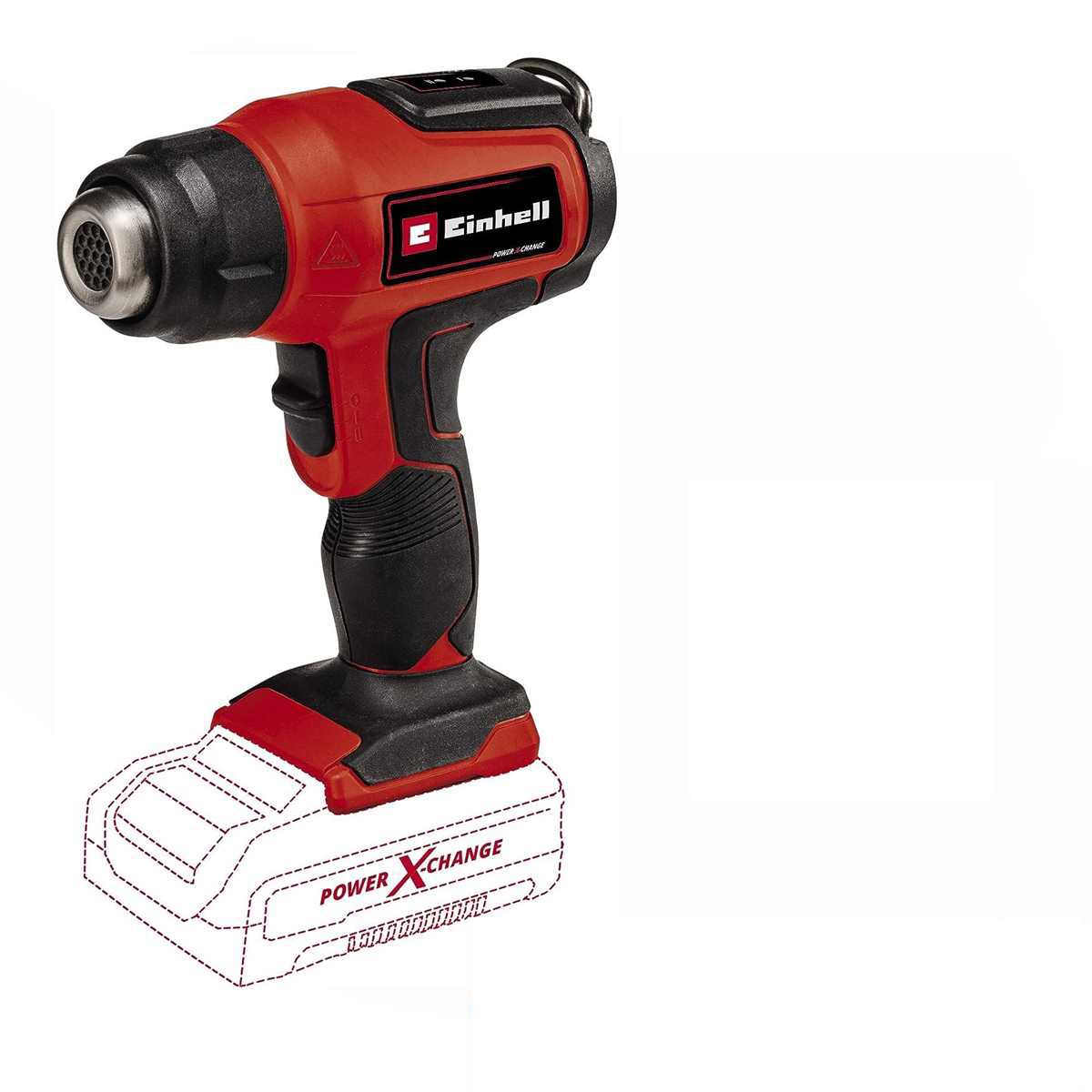 Einhell Akku-Heißluftgebläse Einhell Akku-Heißluftpistole TE-HA 18 Li - 18V (Solo)