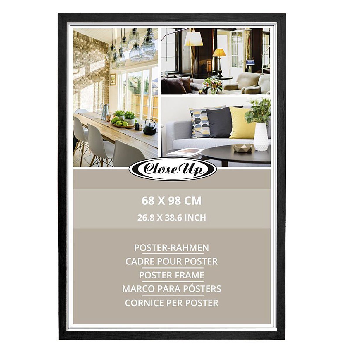Close Up Bilderrahmen Posterrahmen 68 x günstig online kaufen