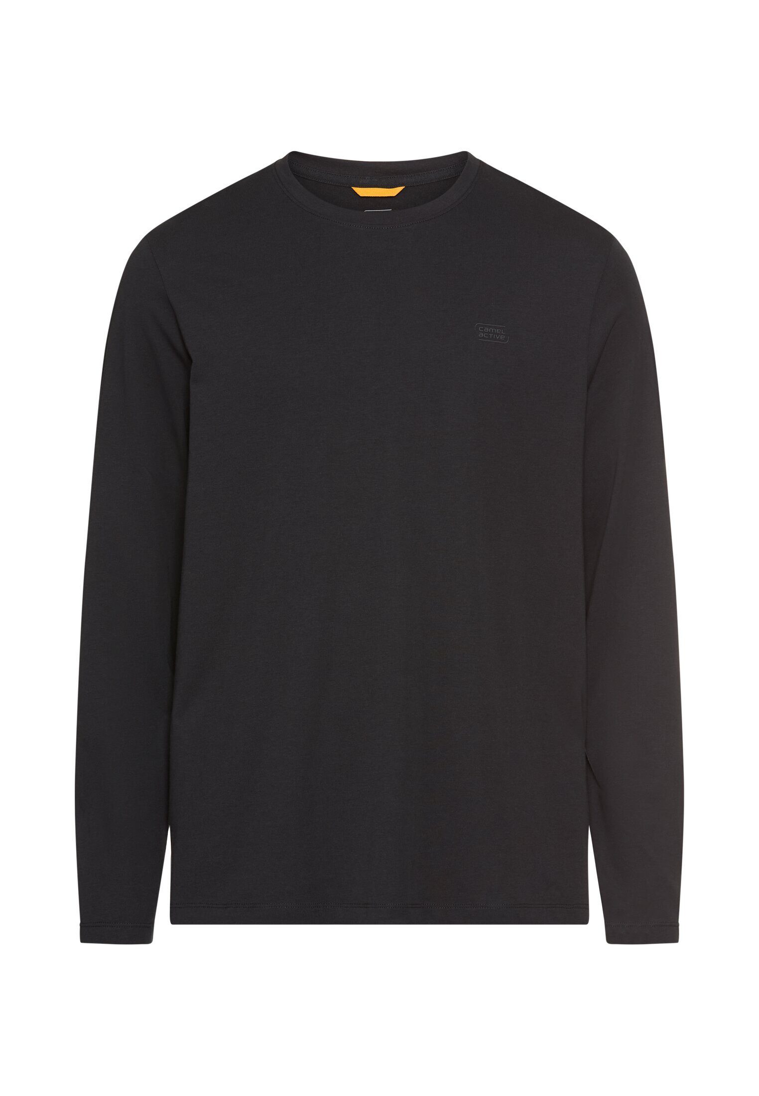 camel active Langarmshirt aus einem Baumwollmix günstig online kaufen