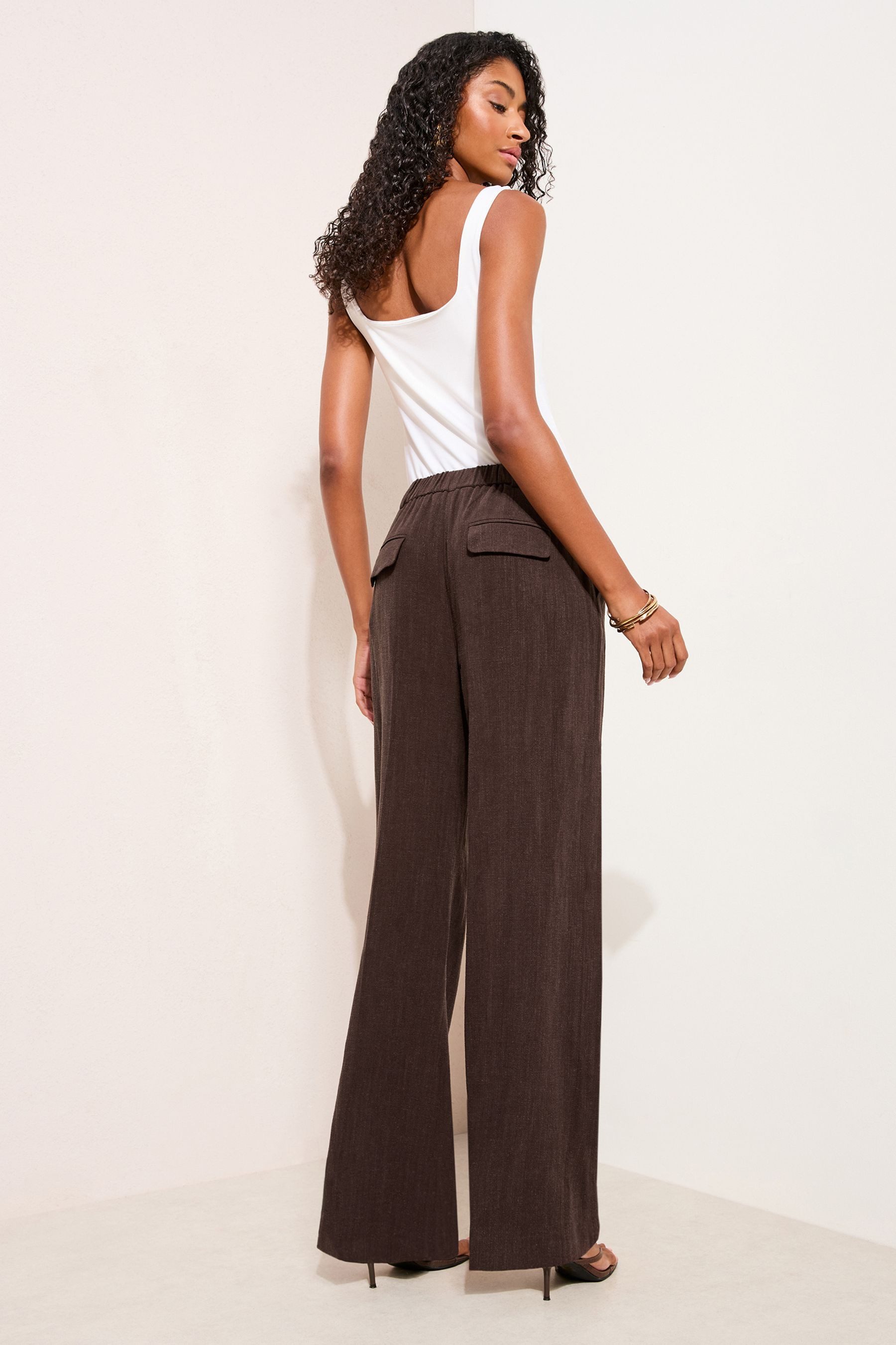 Friends Like These Palazzohose Friends Like These Hose mit weitem Bein, Regular (1-tlg)