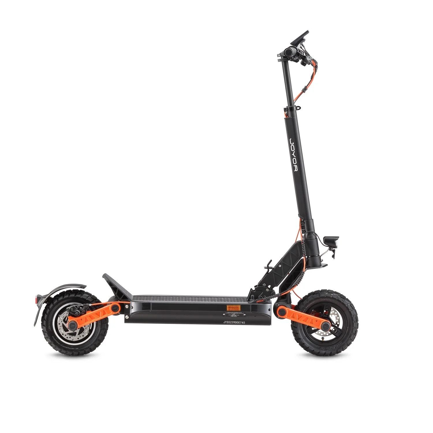 JOYOR E-Scooter Elektroroller JOYOR S5 Mit ABE-Gutachten-Batterie 45KM-Schwarz, 20,00 km/h
