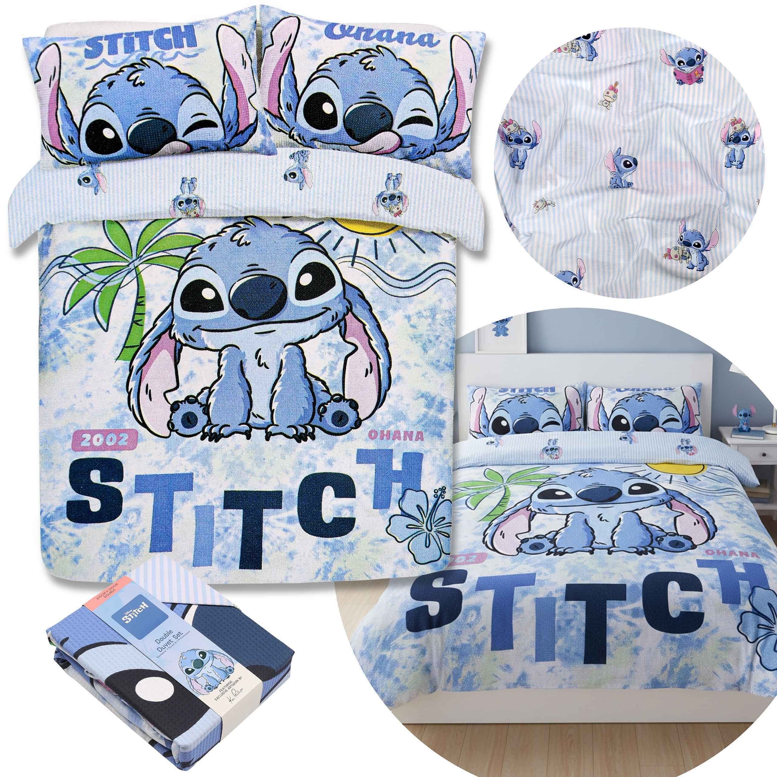 Sarcia.eu Bettwäsche Disney Stitch blaue beidseitige Baumwoll-Bettwäsche 20 günstig online kaufen