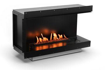 PLANIKA Echtfeuer-Dekokamin Ethanolkamin Neo Fireplace, Heizleistung mit Automatikbrenner, TÜV geprüfte Sicherheit