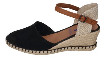 VERBENAS MALENA Riemchensandalette Serraje Negro