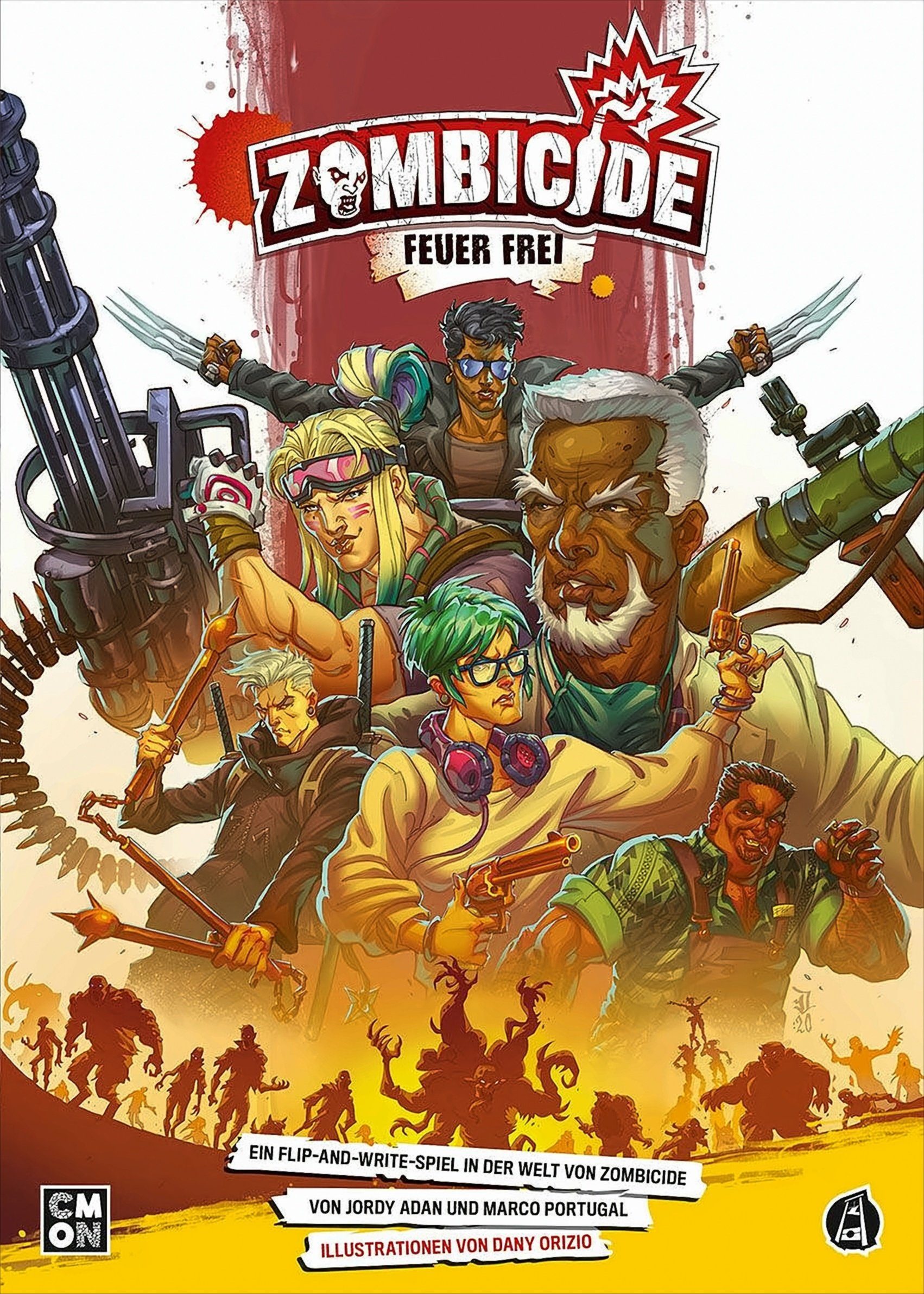 Spiel CMON - Zombicide Feuer Frei