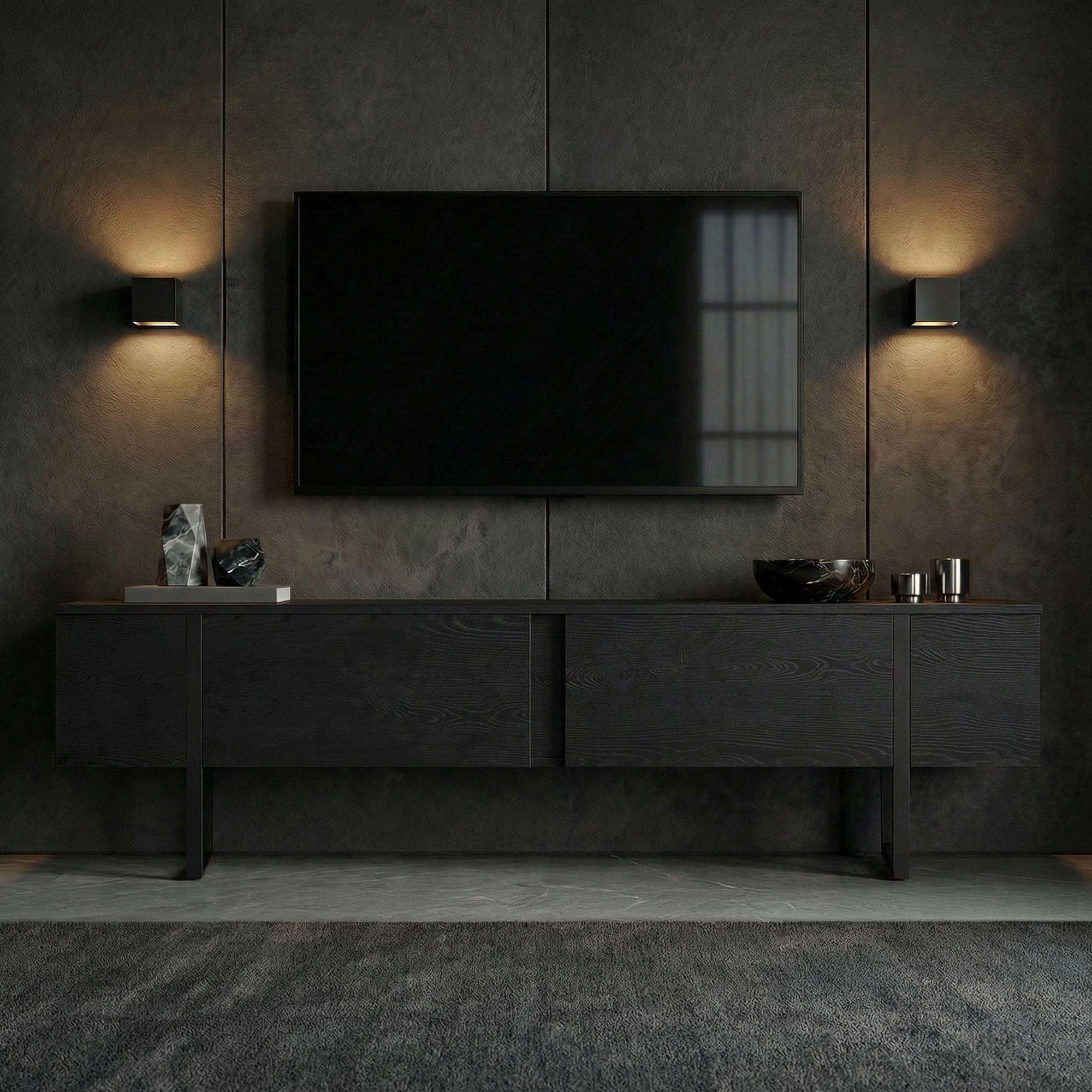 Skye Decor TV-Board Boho Design (1 St), Modernes Wohnzimmertv-Möbel, Breite : 180 cm