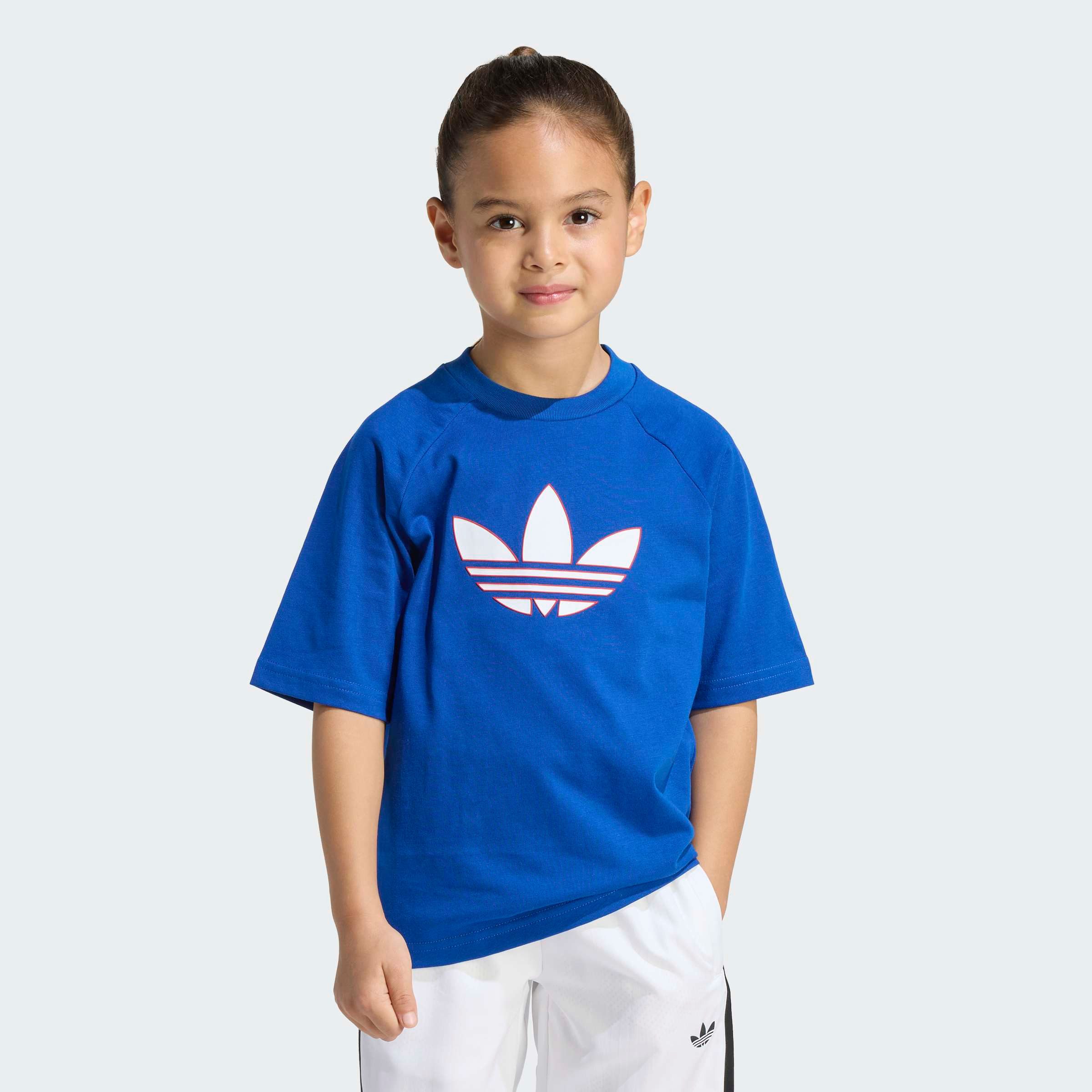 adidas Originals T-Shirt GRAFIK TREFOIL LOCKERES