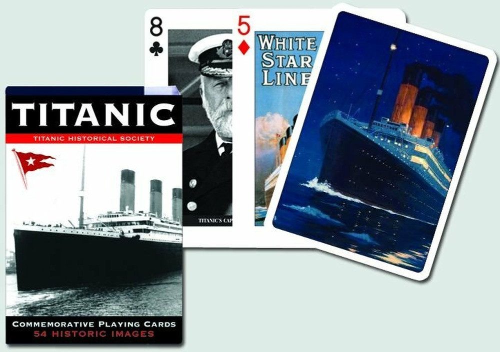 Piatnik Spiel Poker, Bridge - Titanic