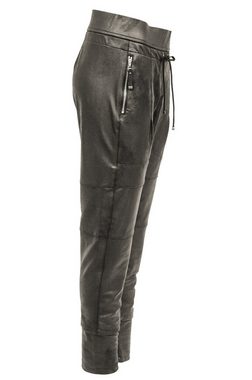 Raffaello Rossi Schlupfhose Candy Leather dunkelbraun