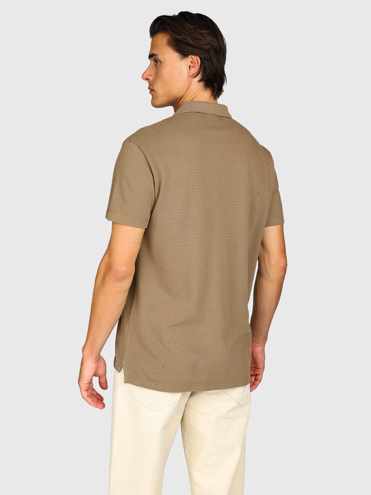 Brunotti T-Shirt Domo Men Polo SHITAKE