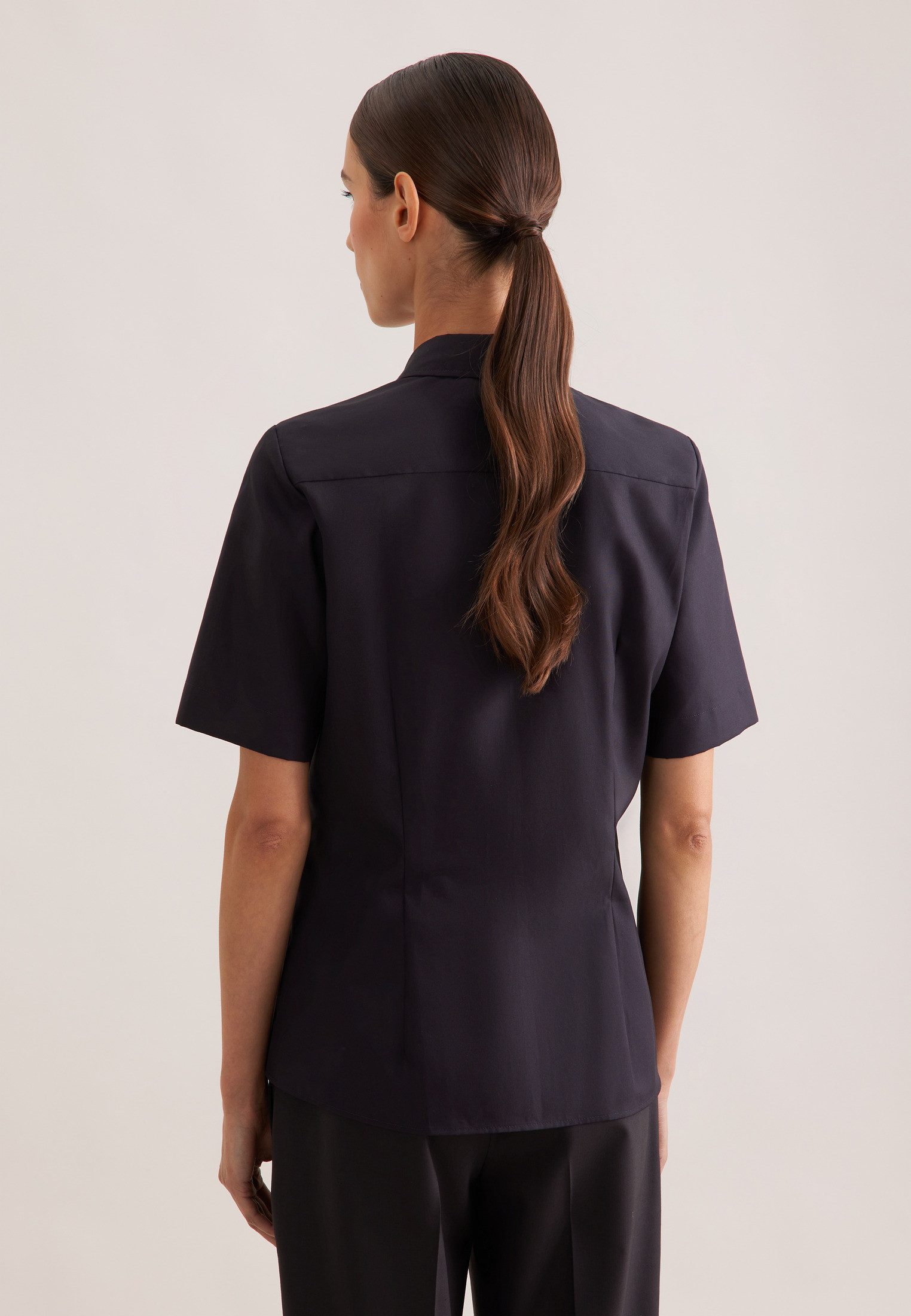 seidensticker Hemdbluse 1/2 Kragen Uni