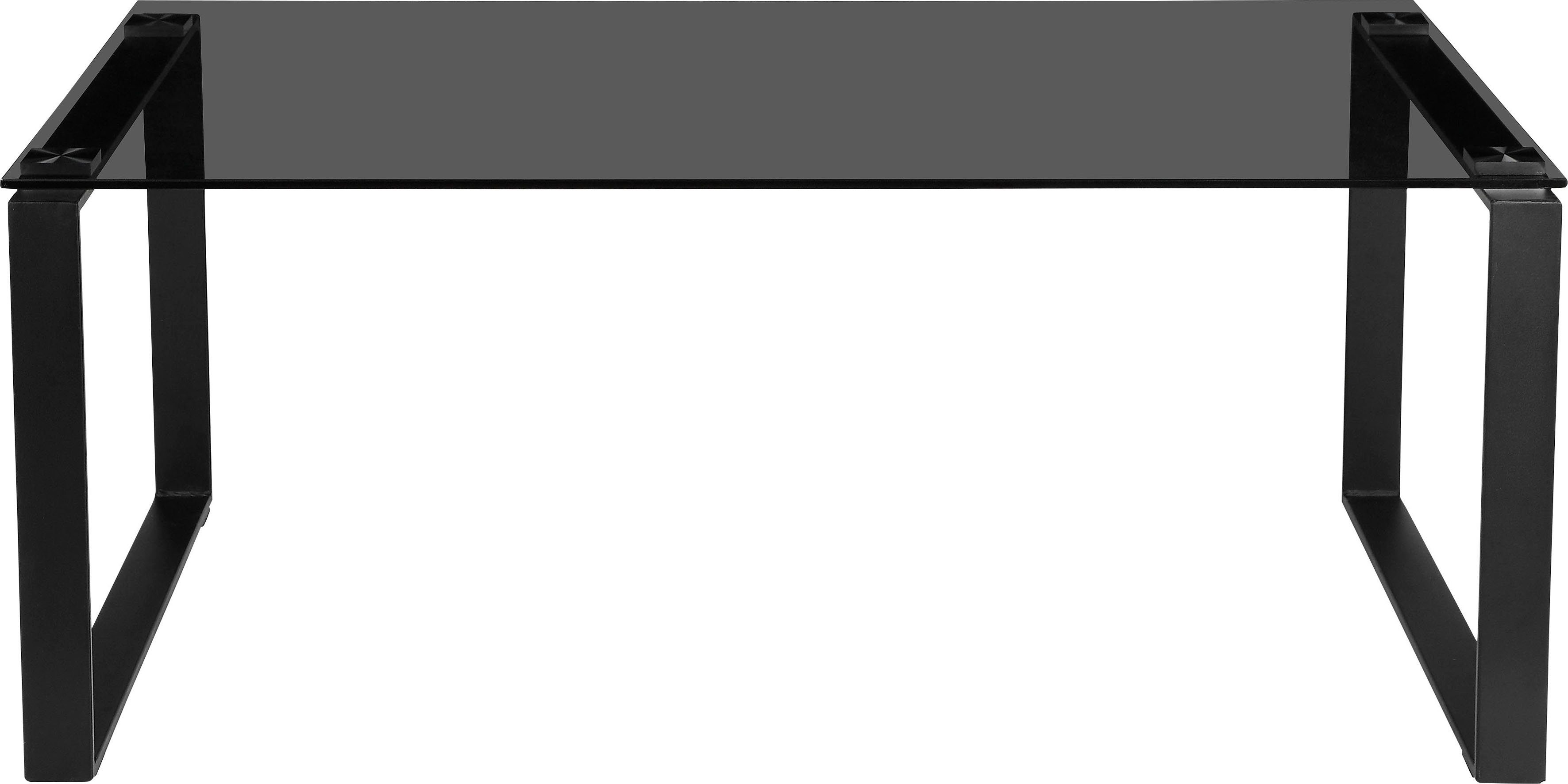 Places of Style Couchtisch Simsbury, Tischplatte aus gehärtetem Glas 0,8 cm günstig online kaufen