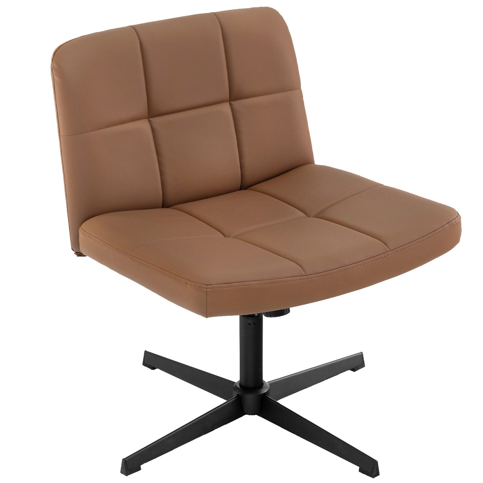 COSTWAY Bürostuhl, mit breitem Sitz & Wippfunktion, höhenverstellbar, drehb günstig online kaufen