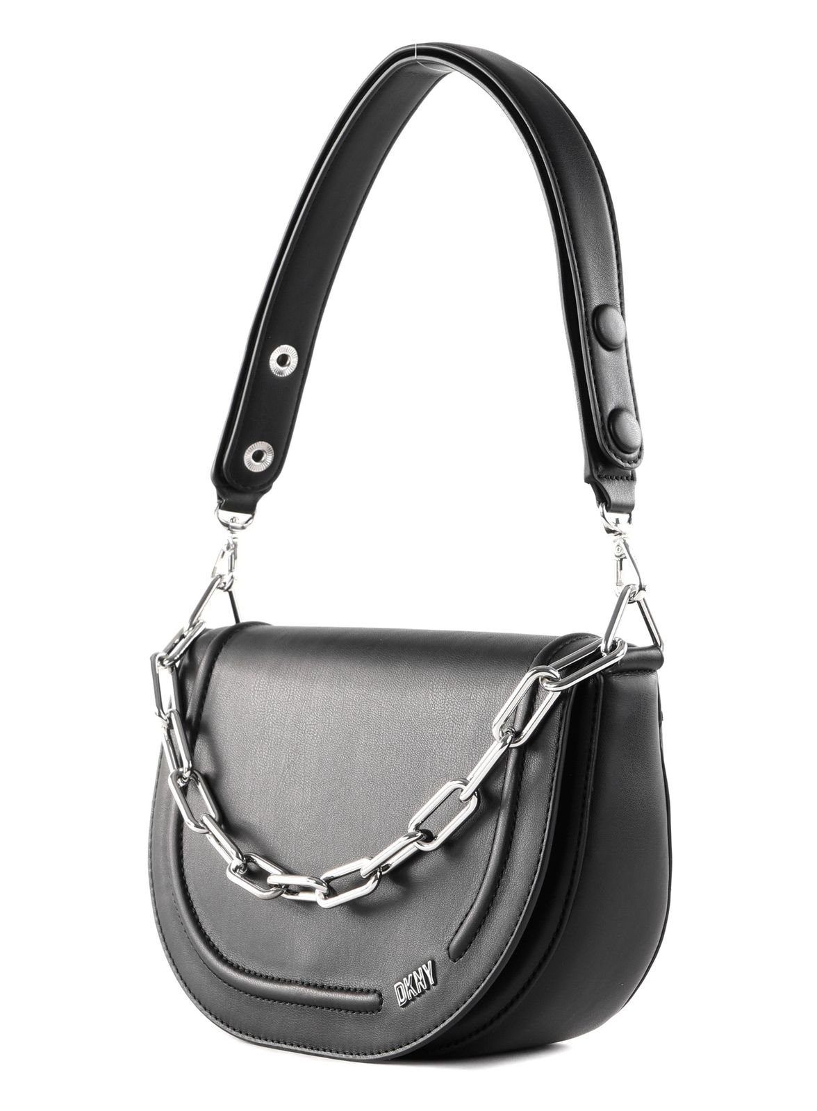 DKNY Handtasche Orion Black Silver 