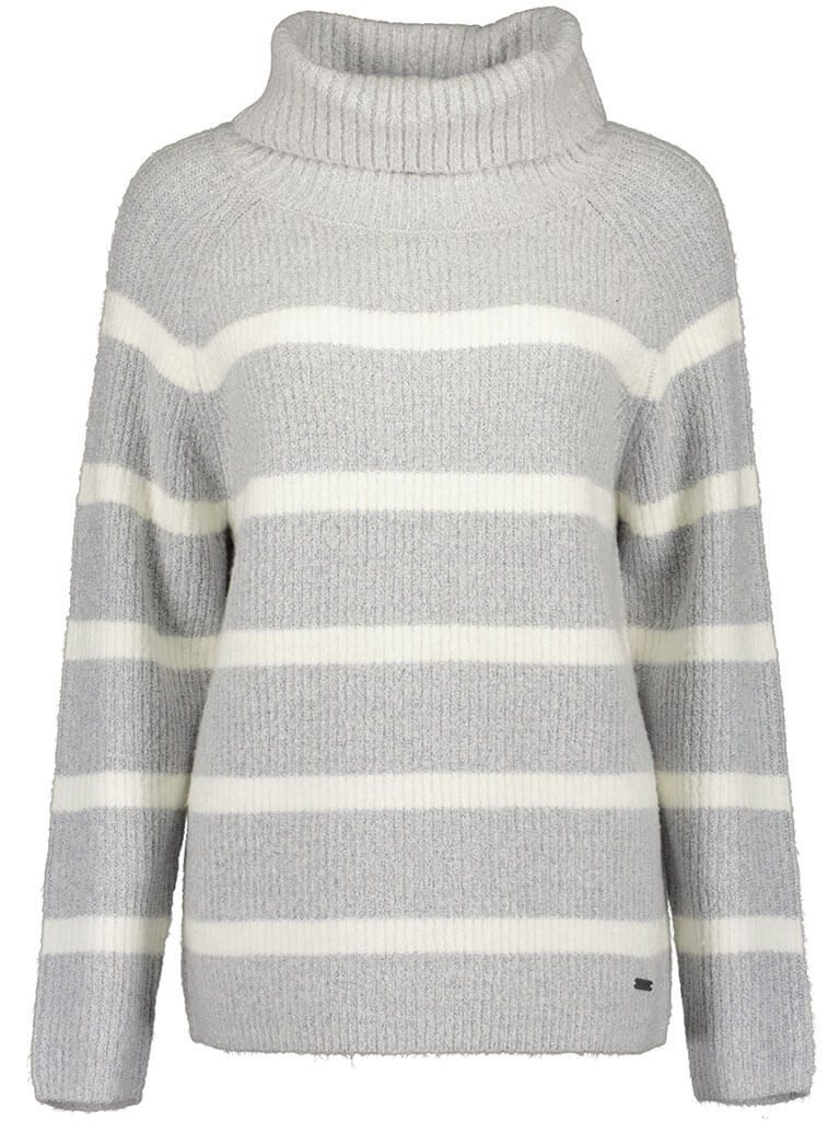 Blue Seven Rollkragenpullover 248055 Damen Pullover mit Rollkragen & Streif günstig online kaufen