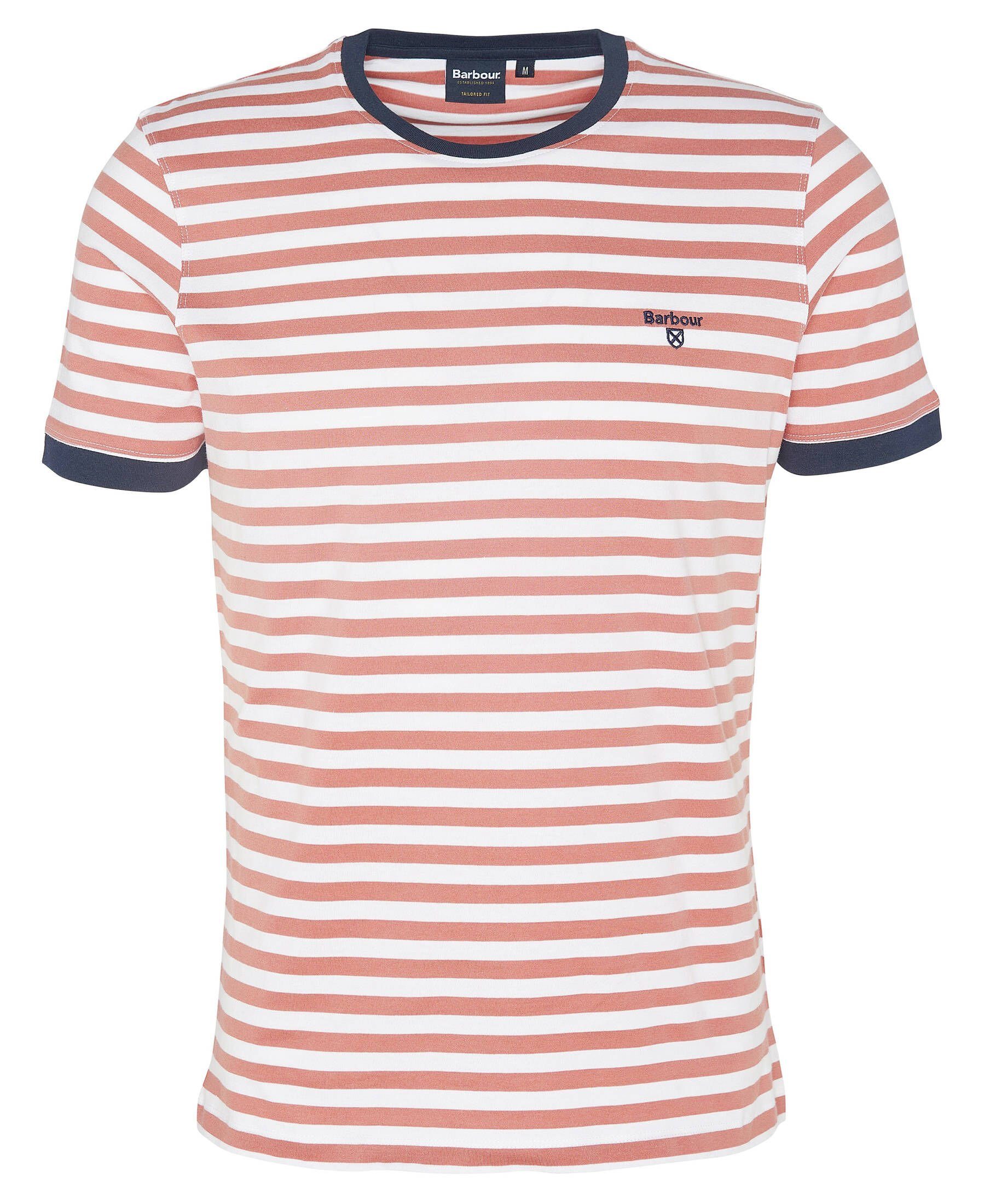 Barbour T-Shirt Herren T-Shirt QUAY STRIPE TEE (1-tlg)