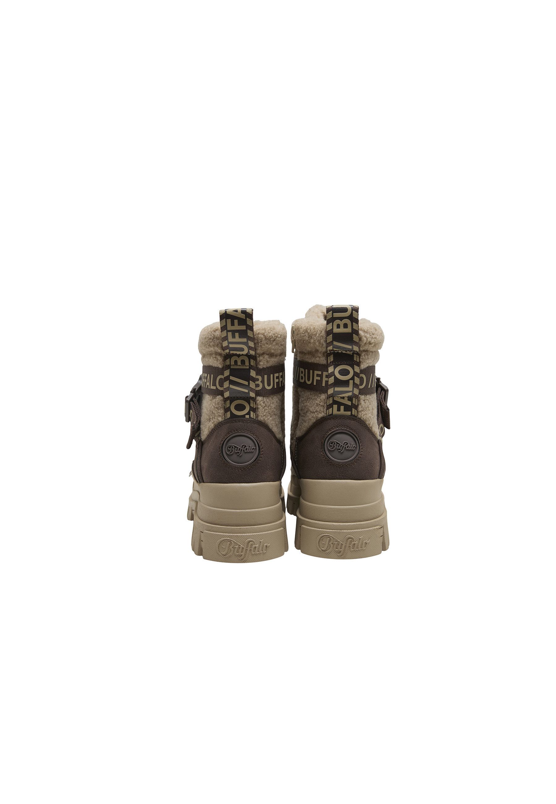 Buffalo Buffalo Aspha Com1 Warm Vegan Nappa/Fake Fur Stiefel