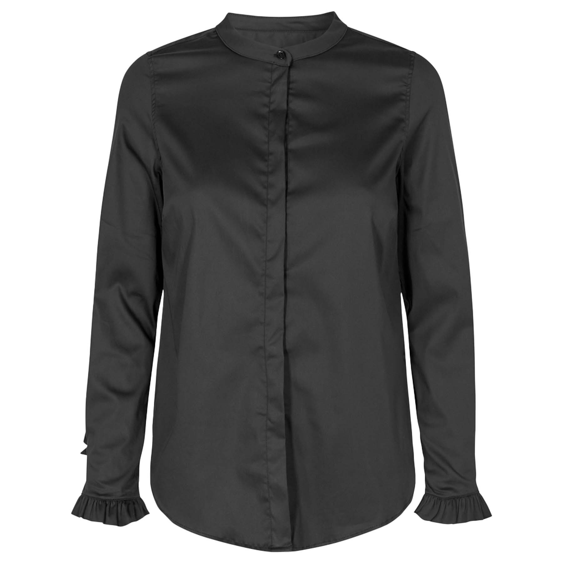 Langarmbluse Bluse MATTIE mit Baumwolle