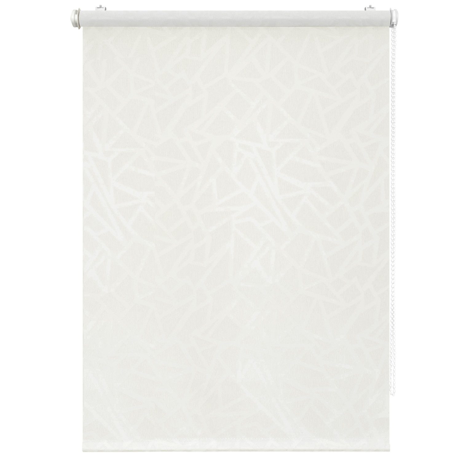 Rollo Tageslicht"Crystal", DomDeco, Klemmfix, Lichtschutz, ohne Bohren, blickdicht, Klemmfix