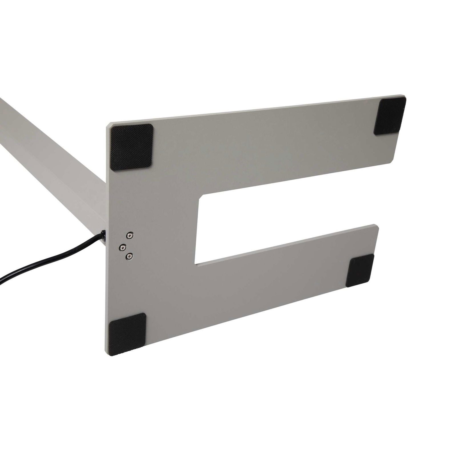 MAUL Stehlampe MAUL Standleuchte MAULjuvis LED 4.000 K dimmbar Standfuß 196 cm silber, LED wechselbar