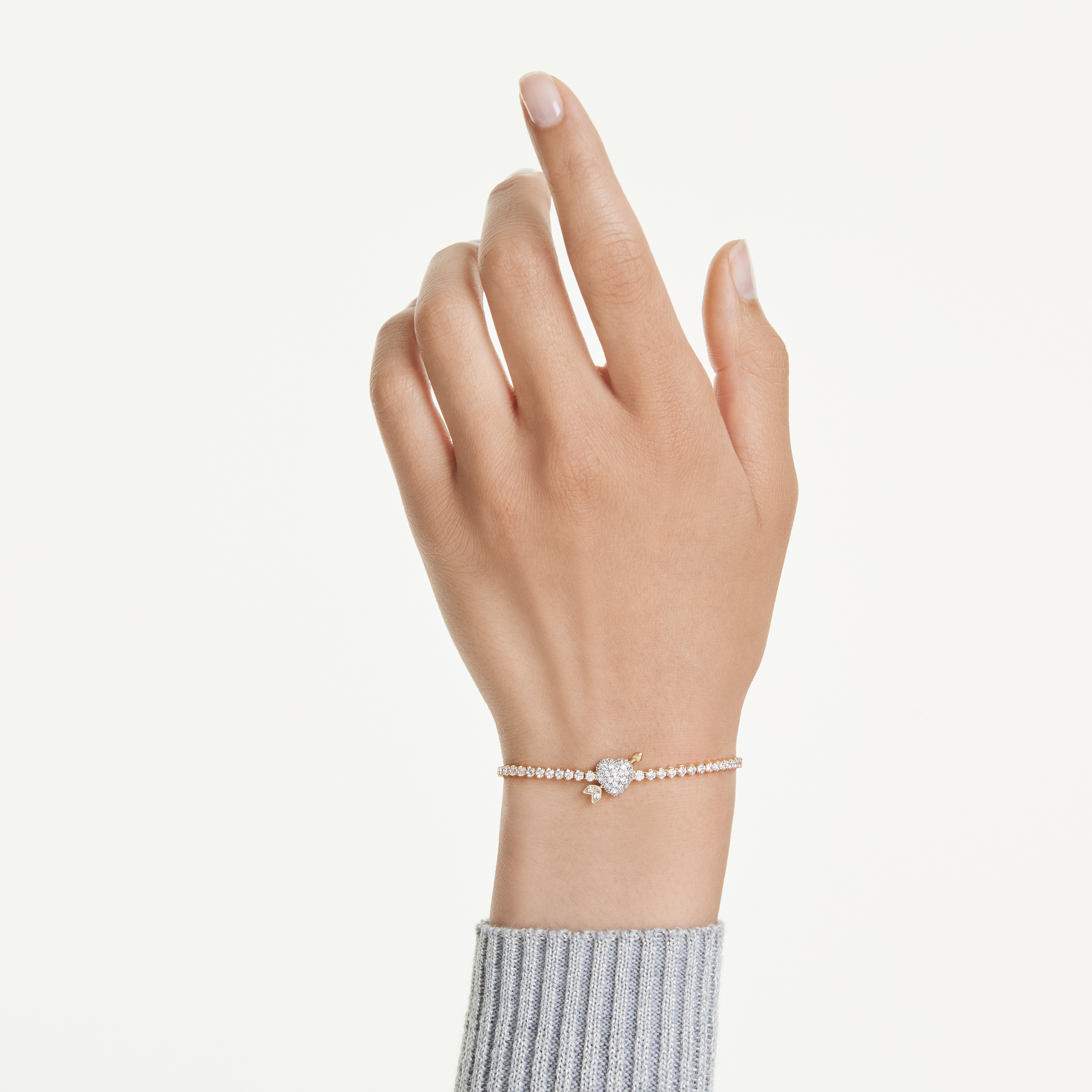 Swarovski Armkette Schmuck Geschenk Idyllia Armband, mit Swarovski® Kristall, Zirkonia (synth)