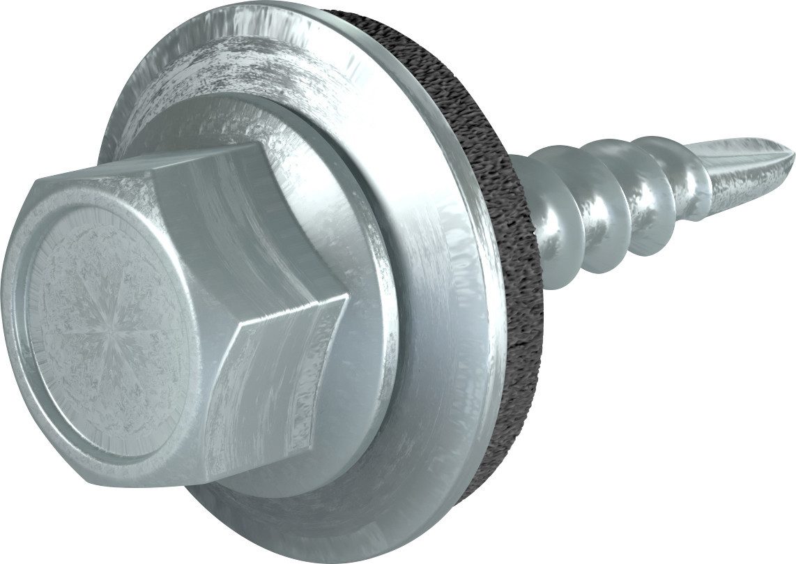 WECKMAN Blechschraube Weckman Bohrschrauben 4,8 x 20 mm sechskant - 100