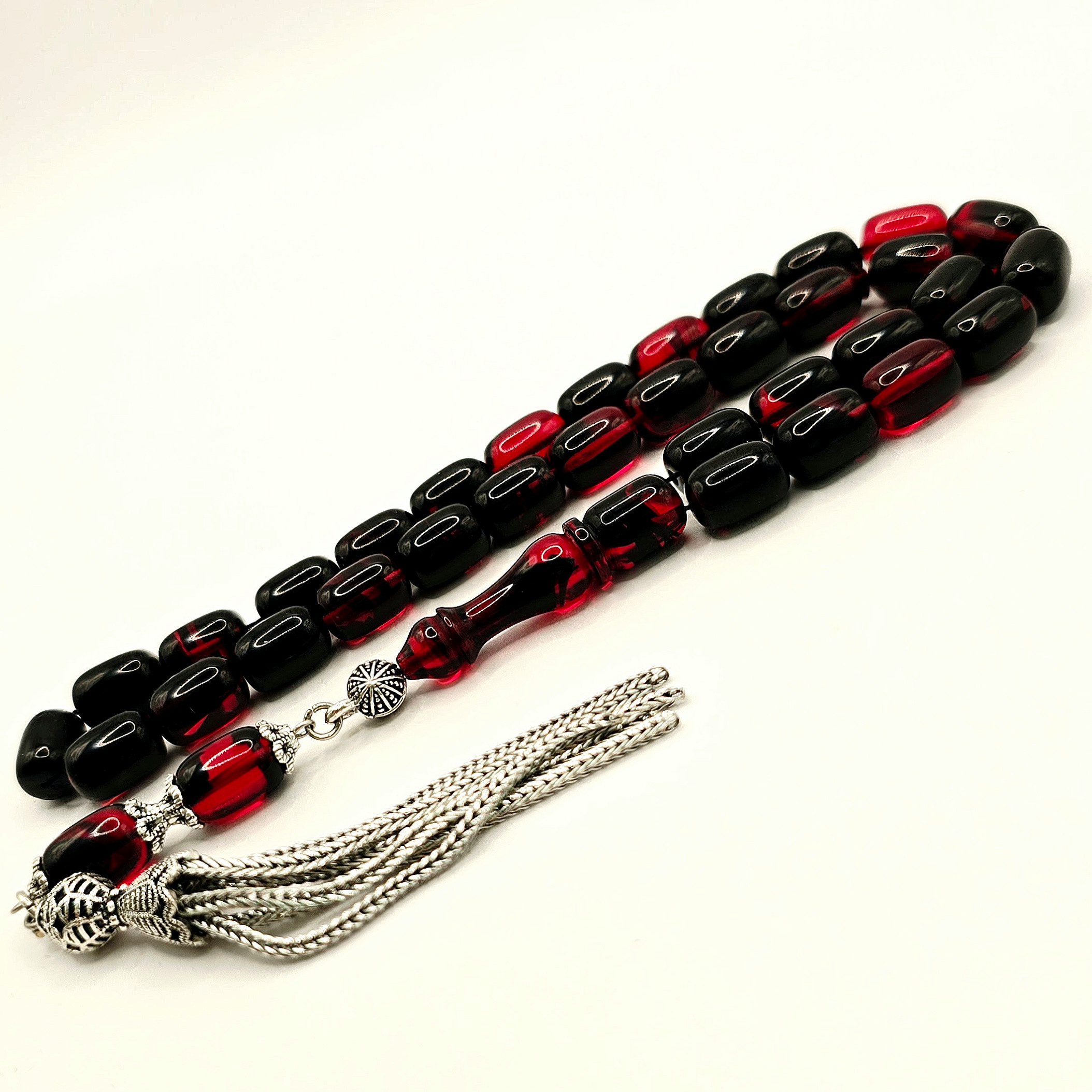 M-Punkt24 Kettenanhänger Tesbih Tespih ZAR KAPSÜL Rosary Prayerbeads Gebetskette Misbaha