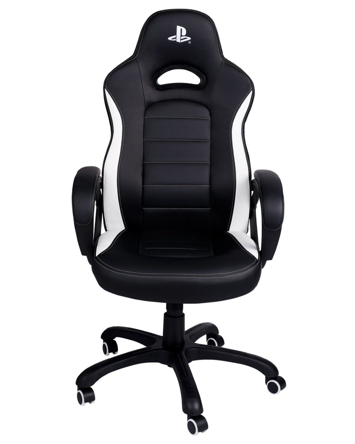 nacon Stuhl Gaming Chair Büro-Stuhl Drehstuhl Sitz (Komplett-Set), Official Sony PS Licensed, Schreibtisch-Stuhl, Chef-Sessel