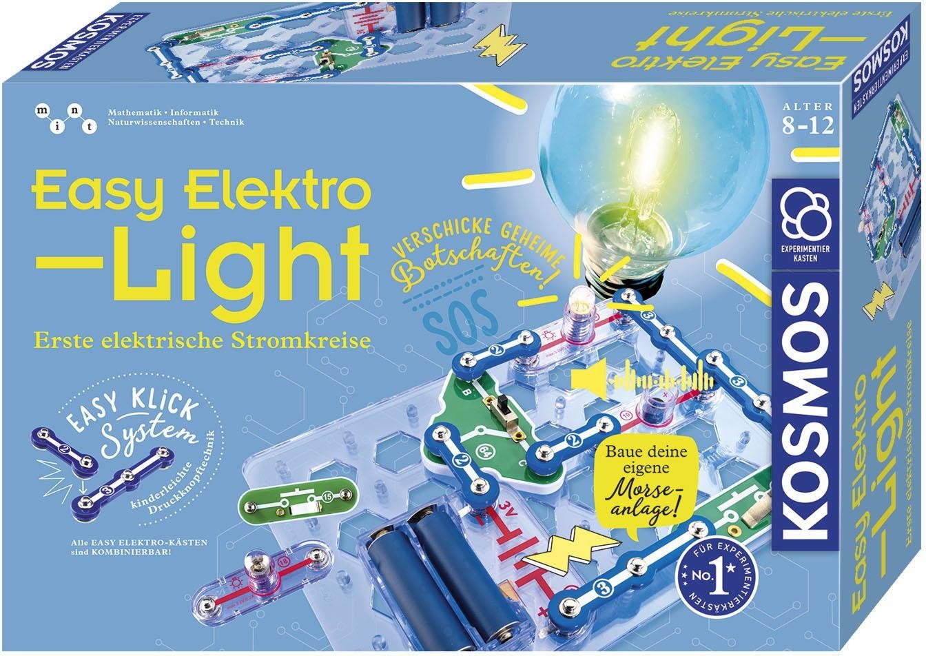 Kosmos Experimentierkasten Easy Elektro - Light, Altersangabe: von 8 Jahren  bis 12 Jahren