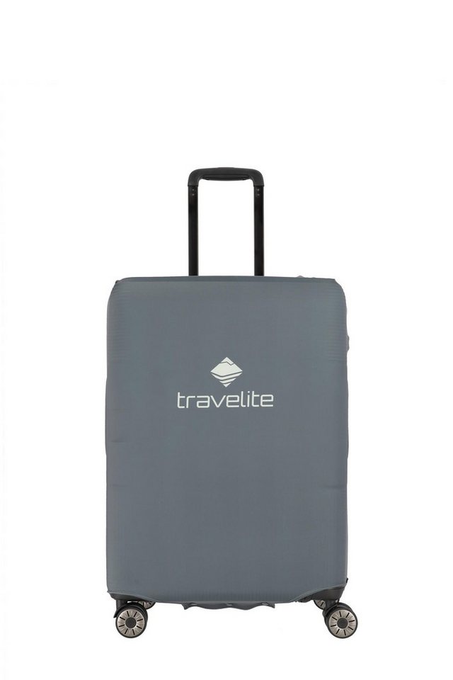 Thumbnail - travelite TSA-Vorhängeschloss Leichte Travelite Kofferhülle L in Anthrazit - Schutz für Ihren Koffer