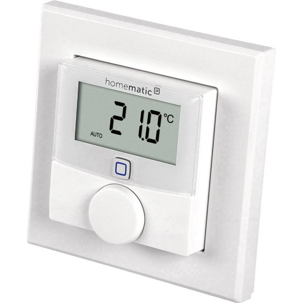 Homematic IP Heizkörperthermostat Wandthermostat mit Luftfeuchtigkeitssensor