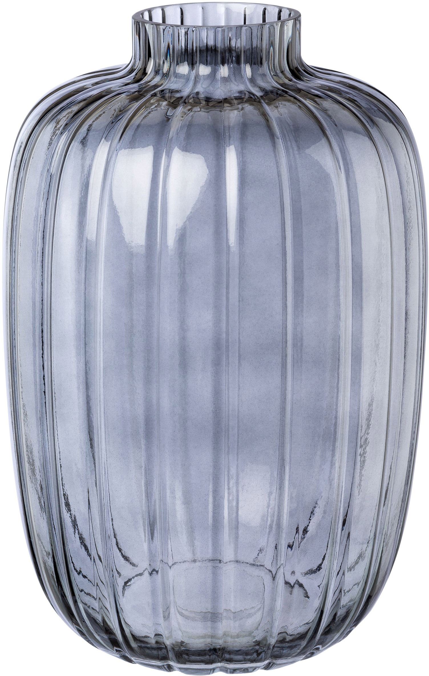 Creativ deco Tischvase (1 St), Glas mit Schliff günstig online kaufen