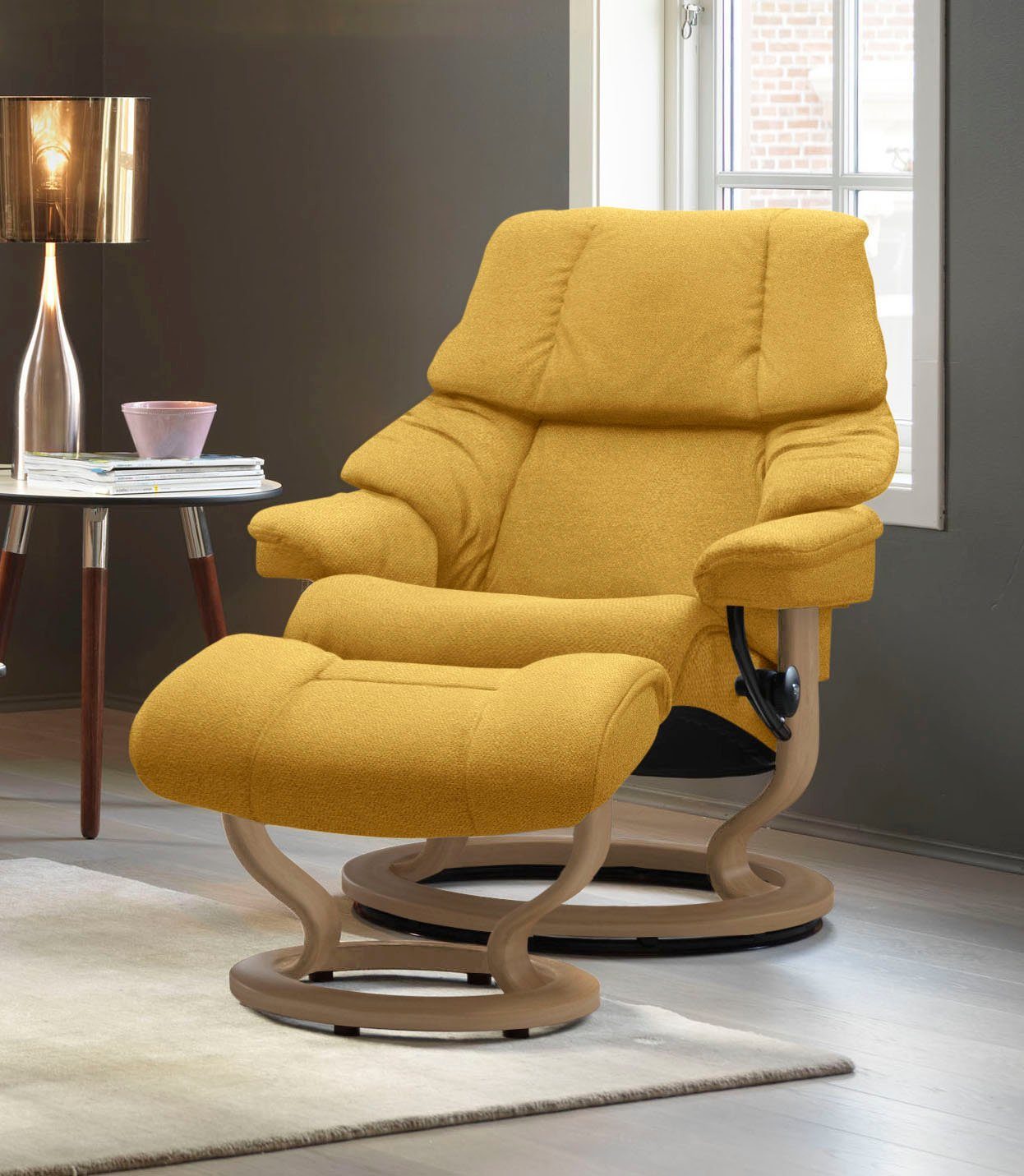 Stressless® Relaxsessel Reno, mit Classic Base, Größe S, M & L, Gestell Eiche