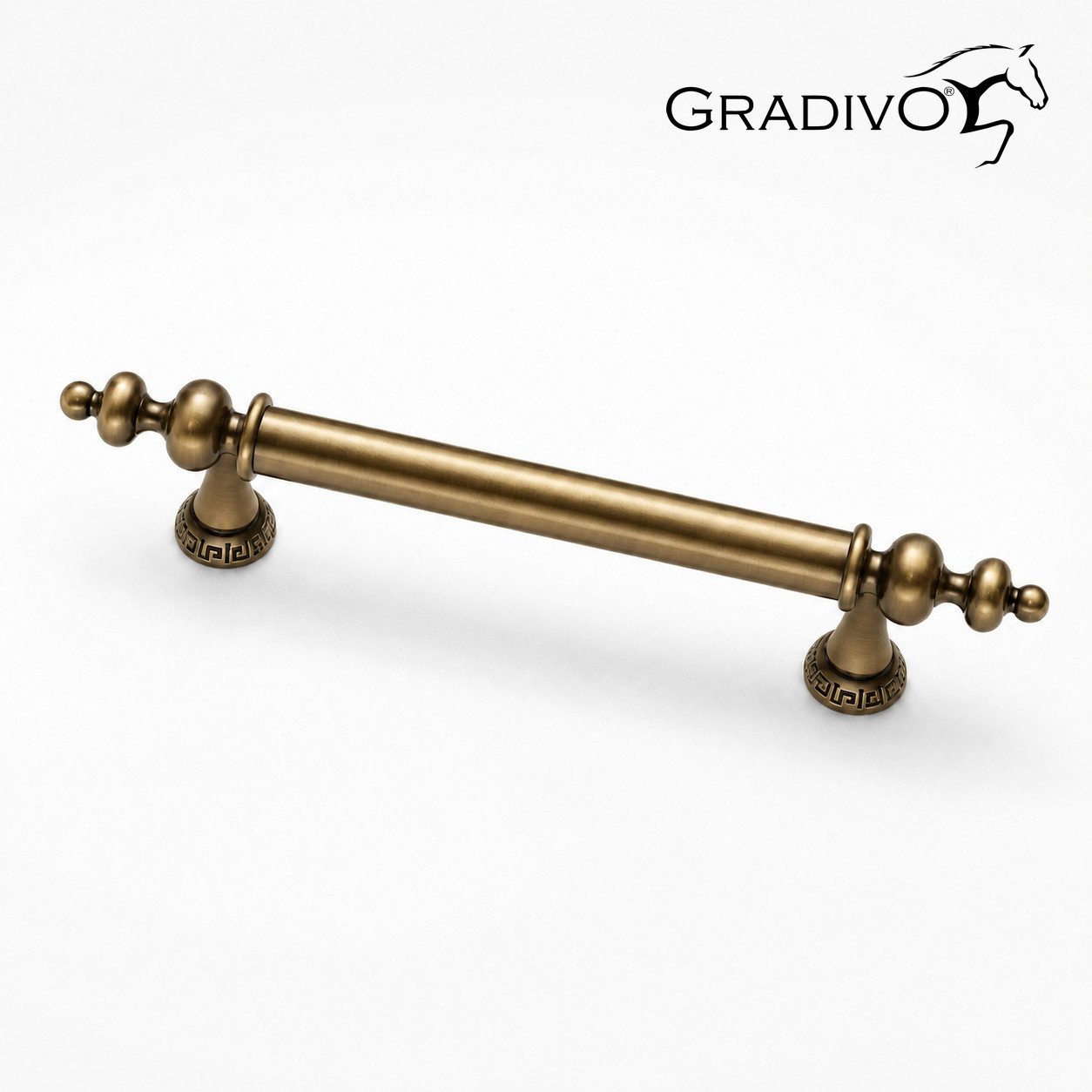 Gradivo Möbelgriff Schrankgriff Bügelgriff 631 - Bronze, 96 mm