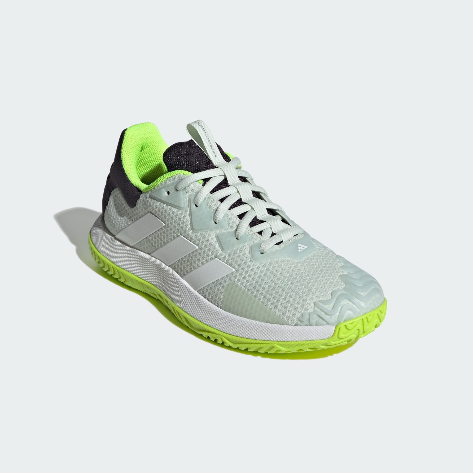 adidas Performance SOLEMATCH CONTROL / Cloud Lucid TENNISSCHUH / Lemon Indoorschuh White Jade Crystal