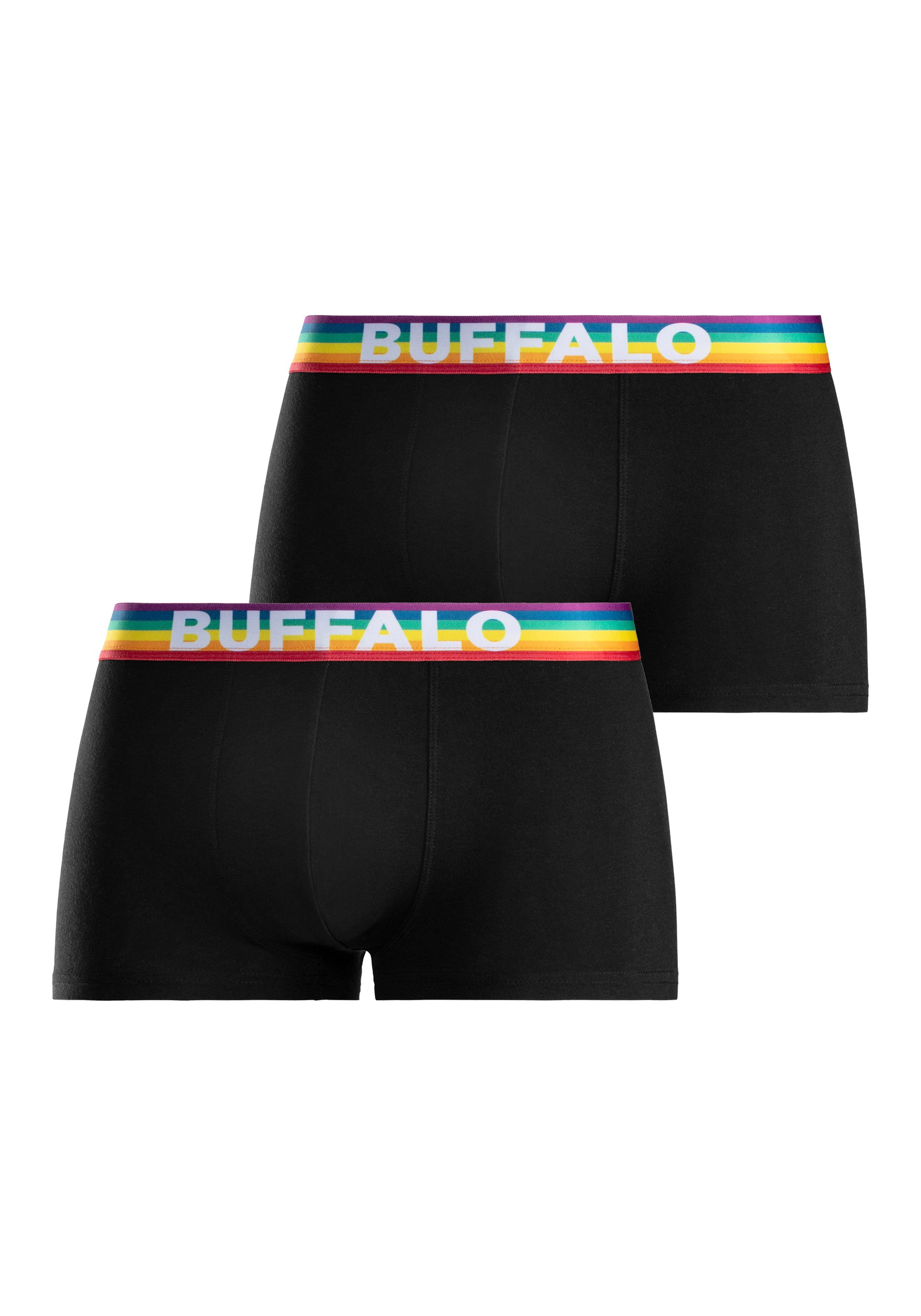 Buffalo Hipster »PRIDE« (Packung, 2er-Pack) mit Webbund in Regenbogenfarben  online kaufen | OTTO