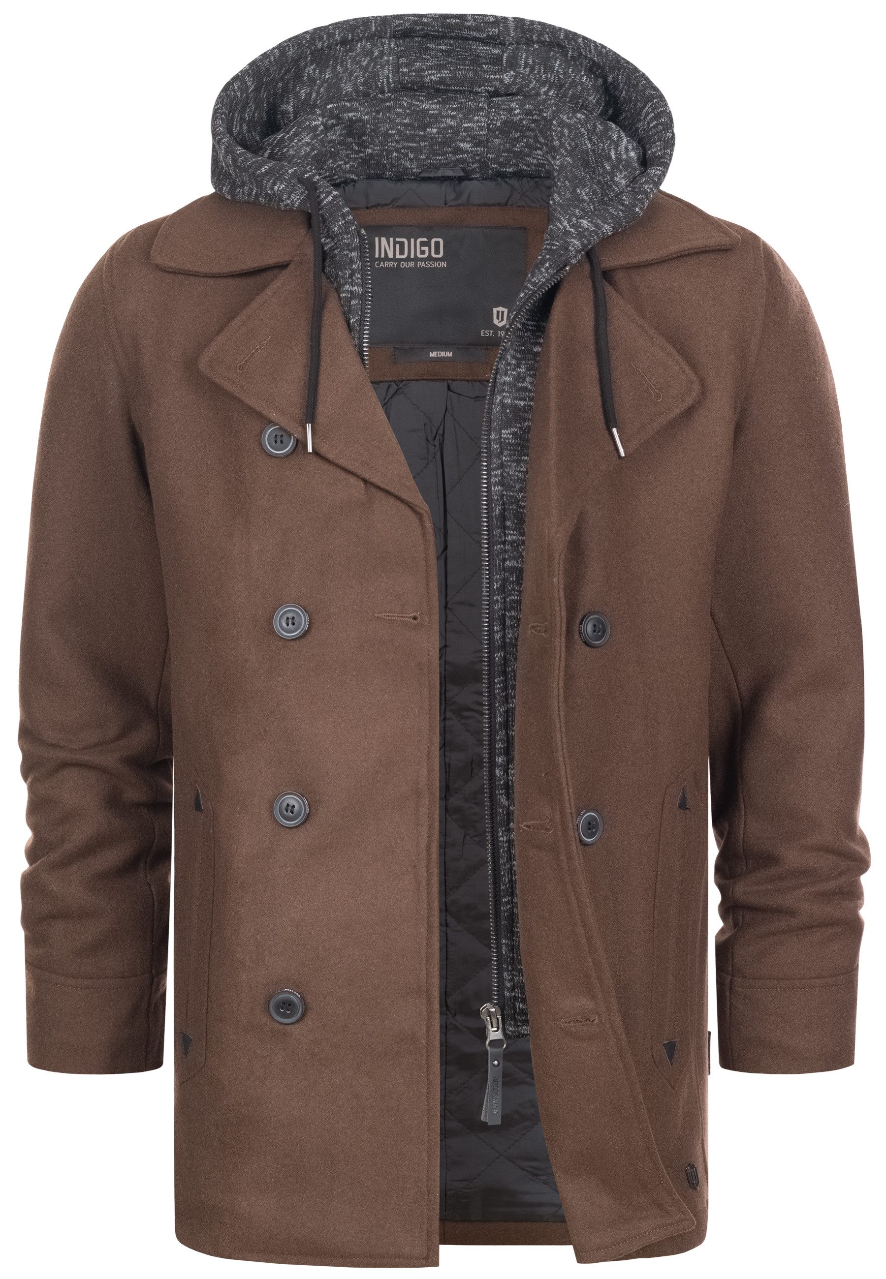 Indicode Kurzmantel Cliff günstig online kaufen