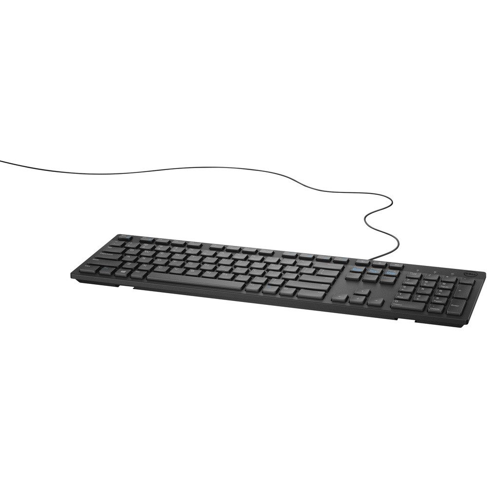 Dell Dell KB216 USB Tastatur Deutsch, QWERTZ Schwarz Tastatur